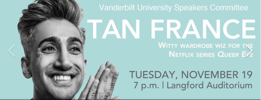 Tan France Visits Vanderbilt