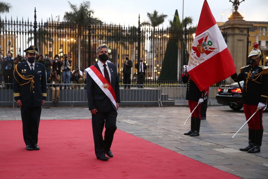Sagasti Inauguration. Image by Presidencia Perú via Flickr. https://www.flickr.com/photos/presidenciaperu/