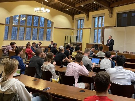 Lt. Gov. McNally Talks State Politics, Fiscal Responsibility with College Republicans