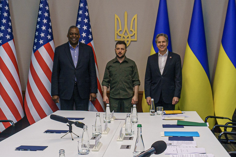 Secretary+of+Defense+Lloyd+Austin+and+Secretary+of+State+Anthony+Blinken+with+Ukrainian+President+Volodomyr+Zelenksyy