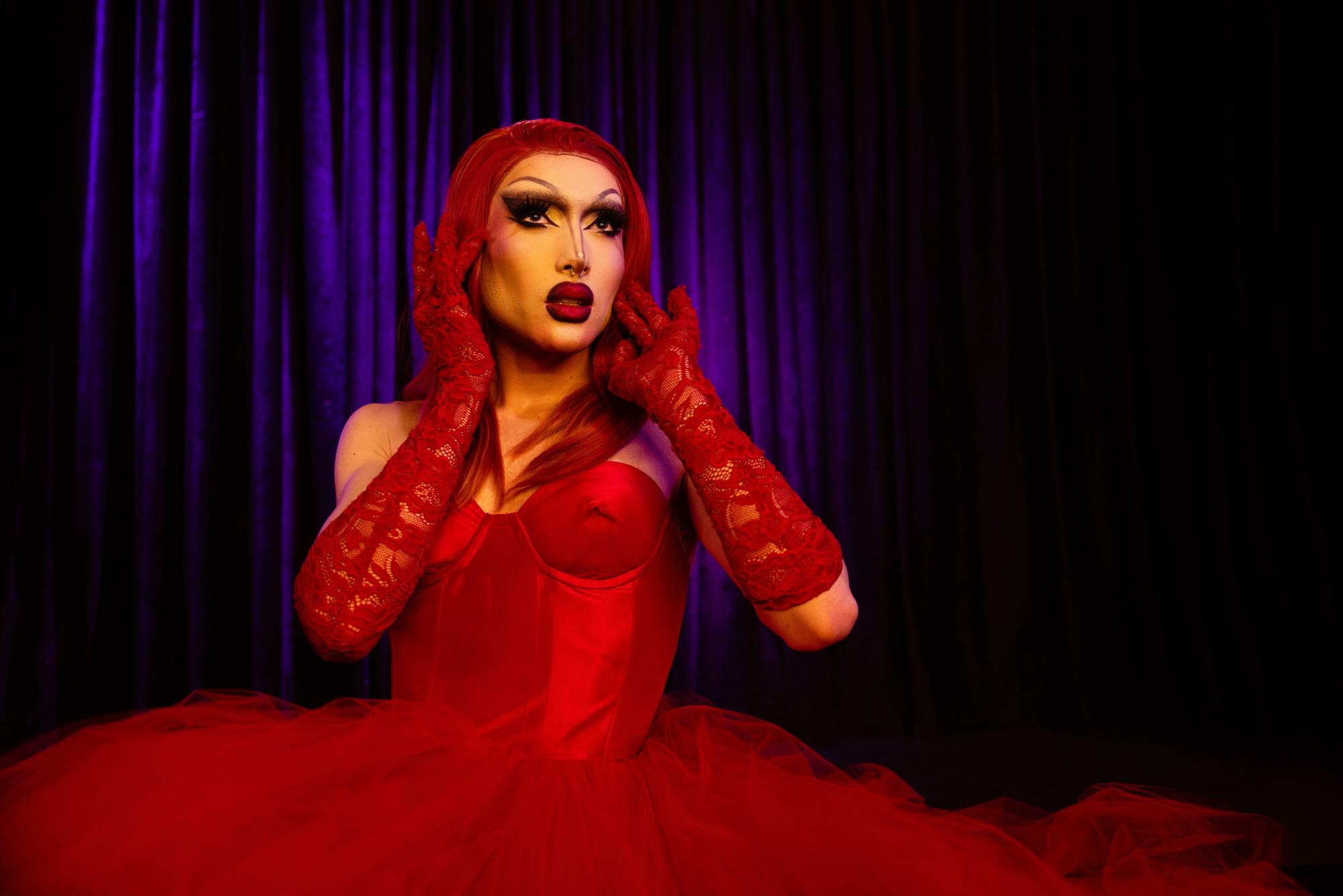 Drag queen Natalia Blauth, May 22, 2023