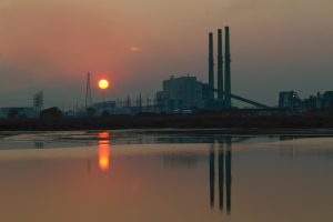 The TVA Allen Fossil Plant in South Memphis