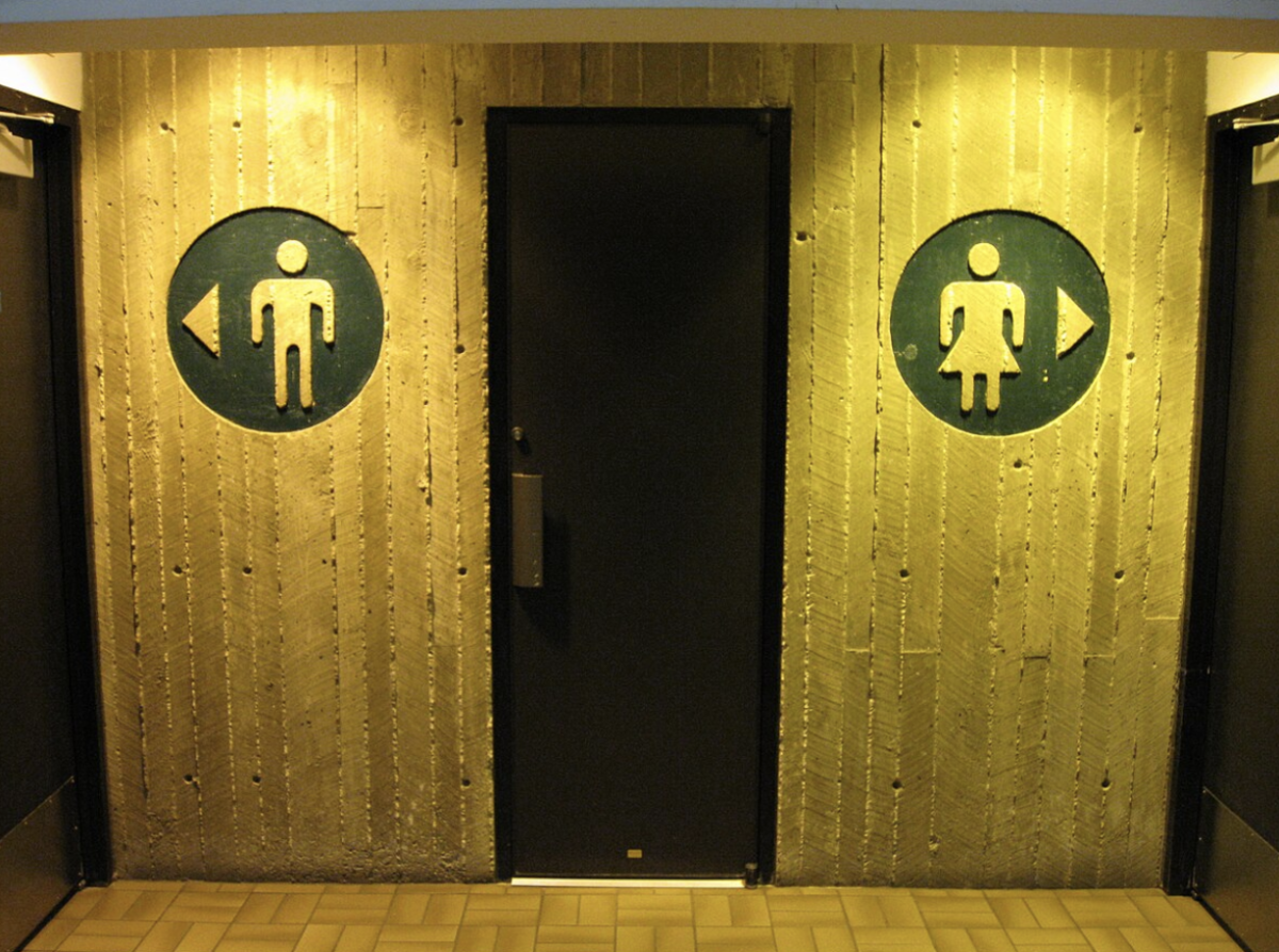 Image Source: “Restroom signs” by daveynin is licensed under CC BY 2.0 
