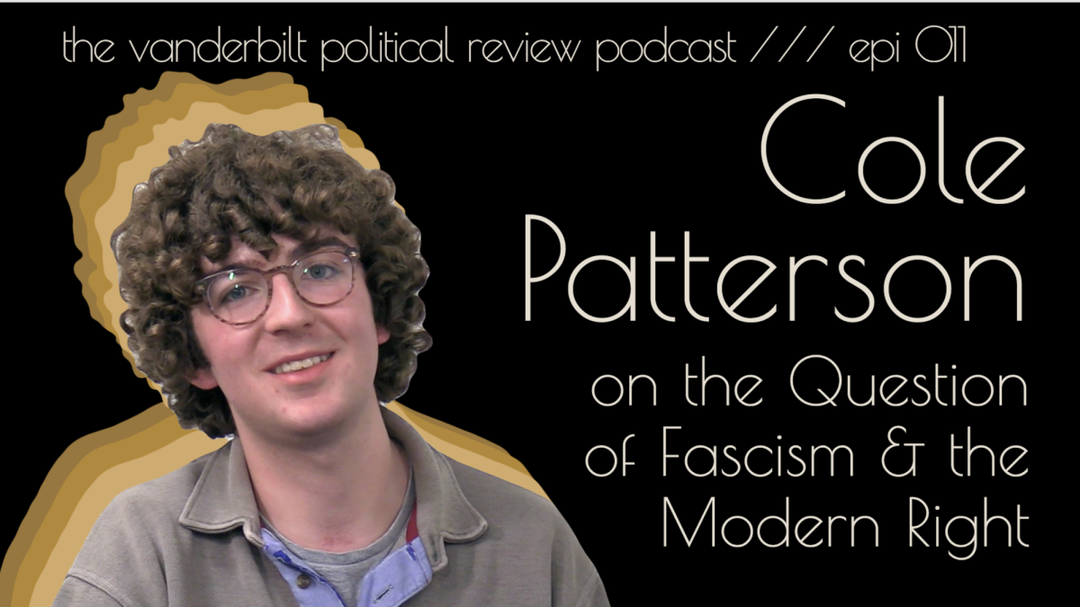 Cole Patterson on Charlie Kirk and the Question of the Right-Wing Fascism