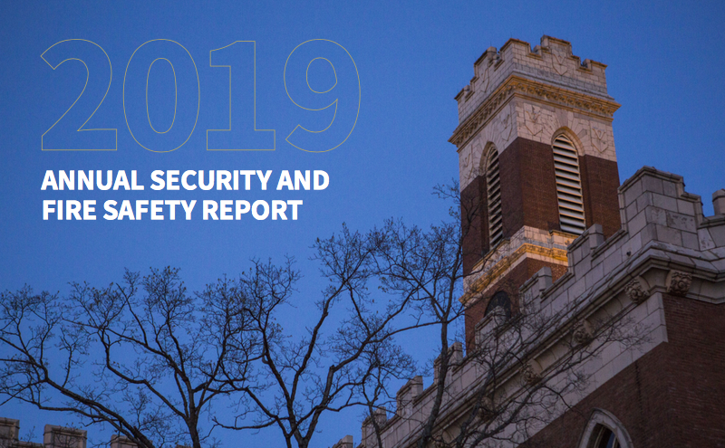 Vanderbilt University Releases 2019 Crime Statistics Report